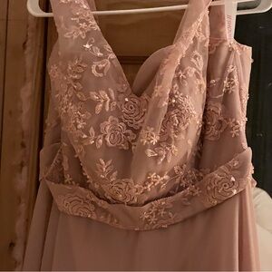 JJs House Pink Floral Maxi Dress